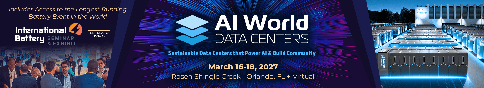 AI World: Data Centers - March 16-18, 2027