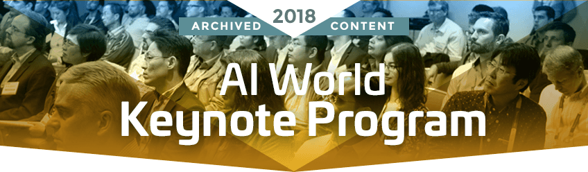 AI World Keynote Agenda